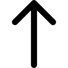 Line Arrow Up 1 Icon from Core Remix Set