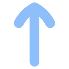 Line Arrow Up 1 Icon from Flex Flat Set