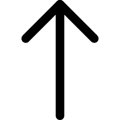 Line Arrow Up 1 Icon from Core Line Set