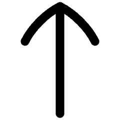 Line Arrow Up 1 Icon from Flex Line Set
