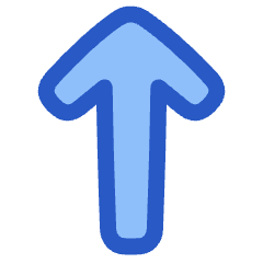 Line Arrow Up 1 Icon from Plump Duo Set