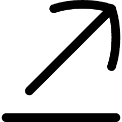 Line Line Arrow Diagonal Top Right Icon from Flex Line Set