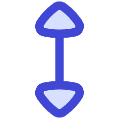 Arrow Vertical Icon from Flex Duo Set