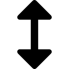 Arrow Vertical Icon from Core Remix Set