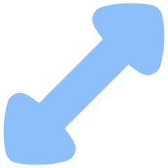 Diagonal Triangle Arrow 1 Icon from Flex Flat Set