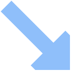Diagonal Triangle Arrow Bottom Right Icon from Sharp Flat Set
