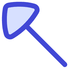 Diagonal Triangle Arrow Upper Left Icon from Flex Duo Set
