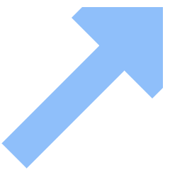 Diagonal Triangle Arrow Upper Right Icon from Sharp Flat Set