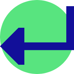 Triangle Arrow Bend Down Left Icon from Sharp Pop Set