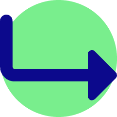 Triangle Arrow Bend Down Right  Icon from Core Pop Set