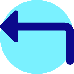 Triangle Arrow Bend Up Left Icon from Core Pop Set