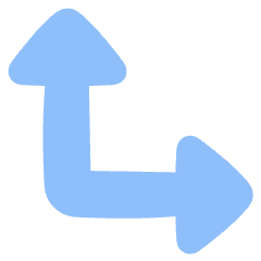 Triangle Arrow Bottom Left Corner Icon from Plump Flat Set