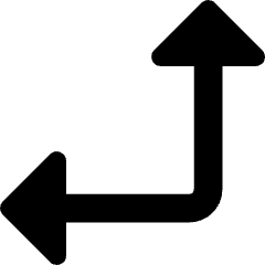 Triangle Arrow Bottom Right Corner Icon from Core Remix Set