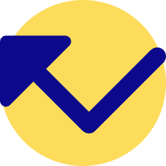 Triangle Arrow Bounce Up Left Icon from Core Pop Set