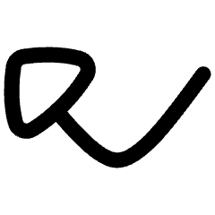 Triangle Arrow Bounce Up Left Icon from Flex Line Set