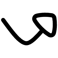 Triangle Arrow Bounce Up Right Icon from Flex Line Set