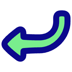 Triangle Arrow Curve Down Left Icon from Plump Pop Set