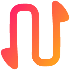 Triangle Arrow Curvy Up Down 1 Icon from Plump Gradient Set