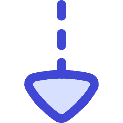 Triangle Arrow Dashed Cool Down Icon from Flex Duo Set