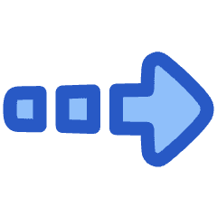 Triangle Arrow Dashed Right Icon from Plump Duo Set