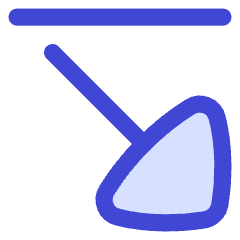 Triangle Arrow Diagonal Bottom Right Icon from Flex Duo Set