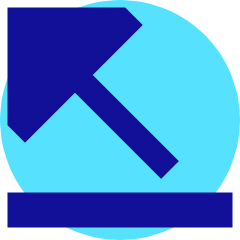 Triangle Arrow Diagonal Top Left Icon from Sharp Pop Set