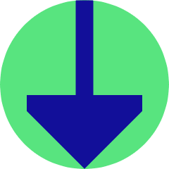 Triangle Arrow Down 1 Icon from Sharp Pop Set