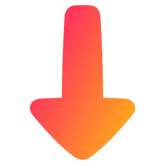 Triangle Arrow Down 1 Icon from Plump Gradient Set