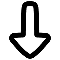 Triangle Arrow Down 1 Icon from Plump Remix Set
