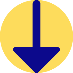 Triangle Arrow Down 1 Icon from Core Pop Set