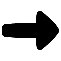 Triangle Arrow Right 1 Icon from Plump Solid Set