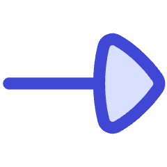 Triangle Arrow Right 1 Icon from Flex Duo Set