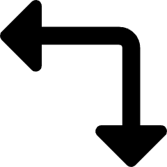 Triangle Arrow Top Right Corner Icon from Core Remix Set