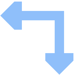 Triangle Arrow Top Right Corner Icon from Sharp Flat Set