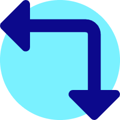 Triangle Arrow Top Right Corner Icon from Core Pop Set