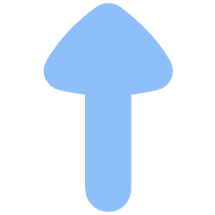 Triangle Arrow Up 1 Icon from Flex Flat Set