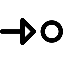 Triangle Arrows Step Icon from Core Line Set
