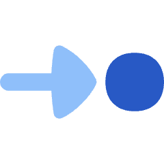 Triangle Arrows Step Icon from Flex Flat Set