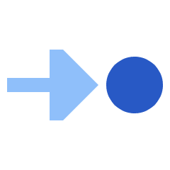 Triangle Arrows Step Icon from Sharp Flat Set