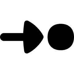 Triangle Arrows Step Icon from Flex Solid Set