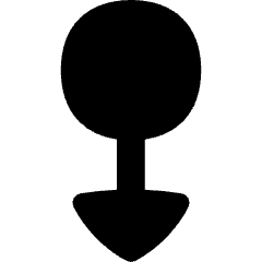 Triangle Arrows Swipe Down Alt Icon from Flex Solid Set