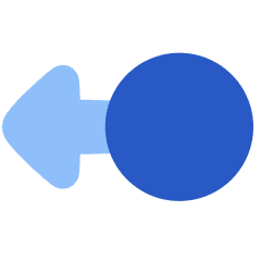 Triangle Arrows Swipe Left Alt Icon from Plump Flat Set