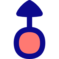 Triangle Arrows Swipe Up Alt Icon from Flex Pop Set