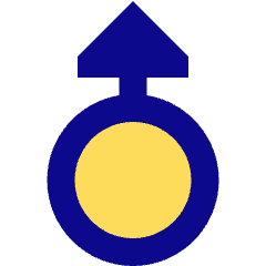 Triangle Arrows Swipe Up Alt Icon from Sharp Pop Set