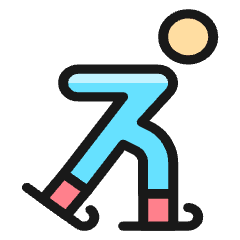 Skating Icon from Ultimate Colors Set