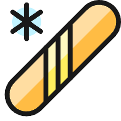 Skiing Snowboard Icon from Ultimate Colors Set