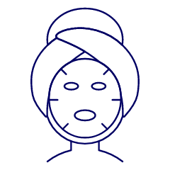 Spa Face 1 Illustration from UX Line Set