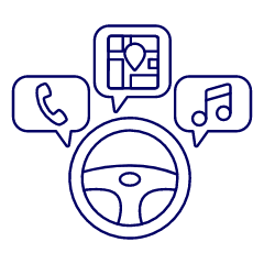 Smart Wheel Illustration from UX Line Set