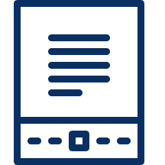 Kindle Icon from Cyber Line Set