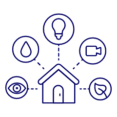 Smart Home Illustration from UX Line Set